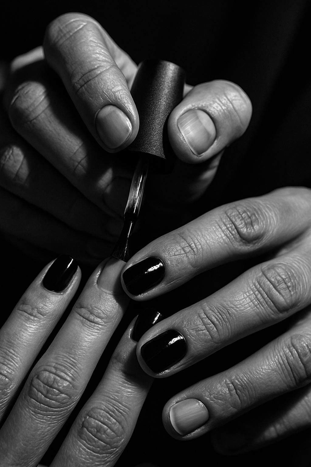 Black nail polish as a symbol of authenticity—the origin story of The Black Polish Society, a collective marketplace for independent artists, writers, and small businesses.