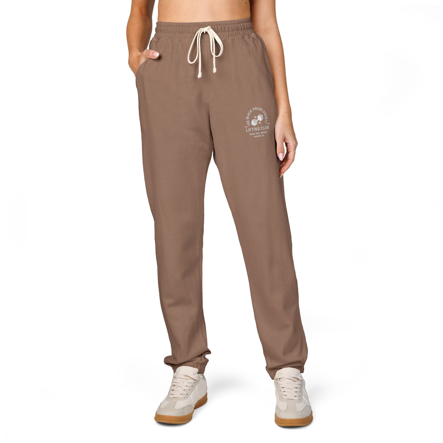 The Black Polish Society Lifting Club COMFY COTTON LINE Unisex Sweatpants