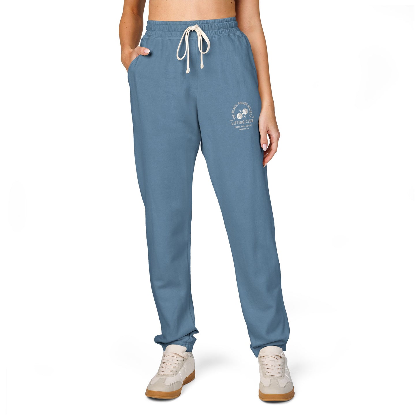 The Black Polish Society Lifting Club COMFY COTTON LINE Unisex Sweatpants