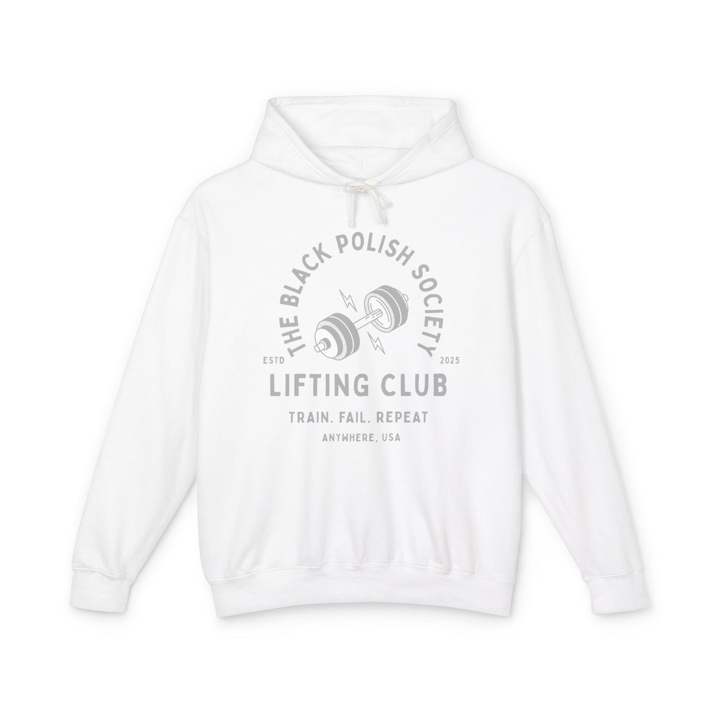 The Black Polish Society Lifting Club COMFY COTTON LINE Unisex Hoodie