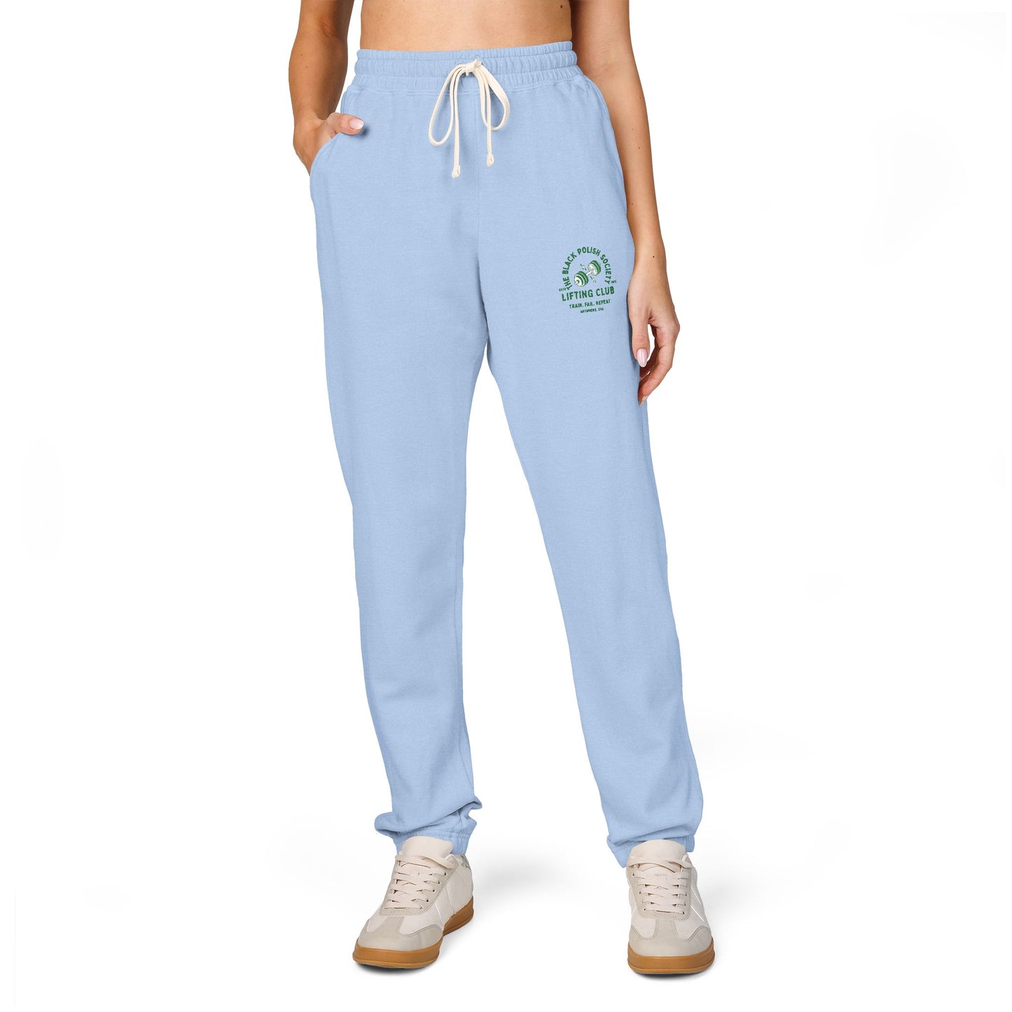 The Black Polish Society Lifting Club COMFY COTTON LINE Unisex Sweatpants