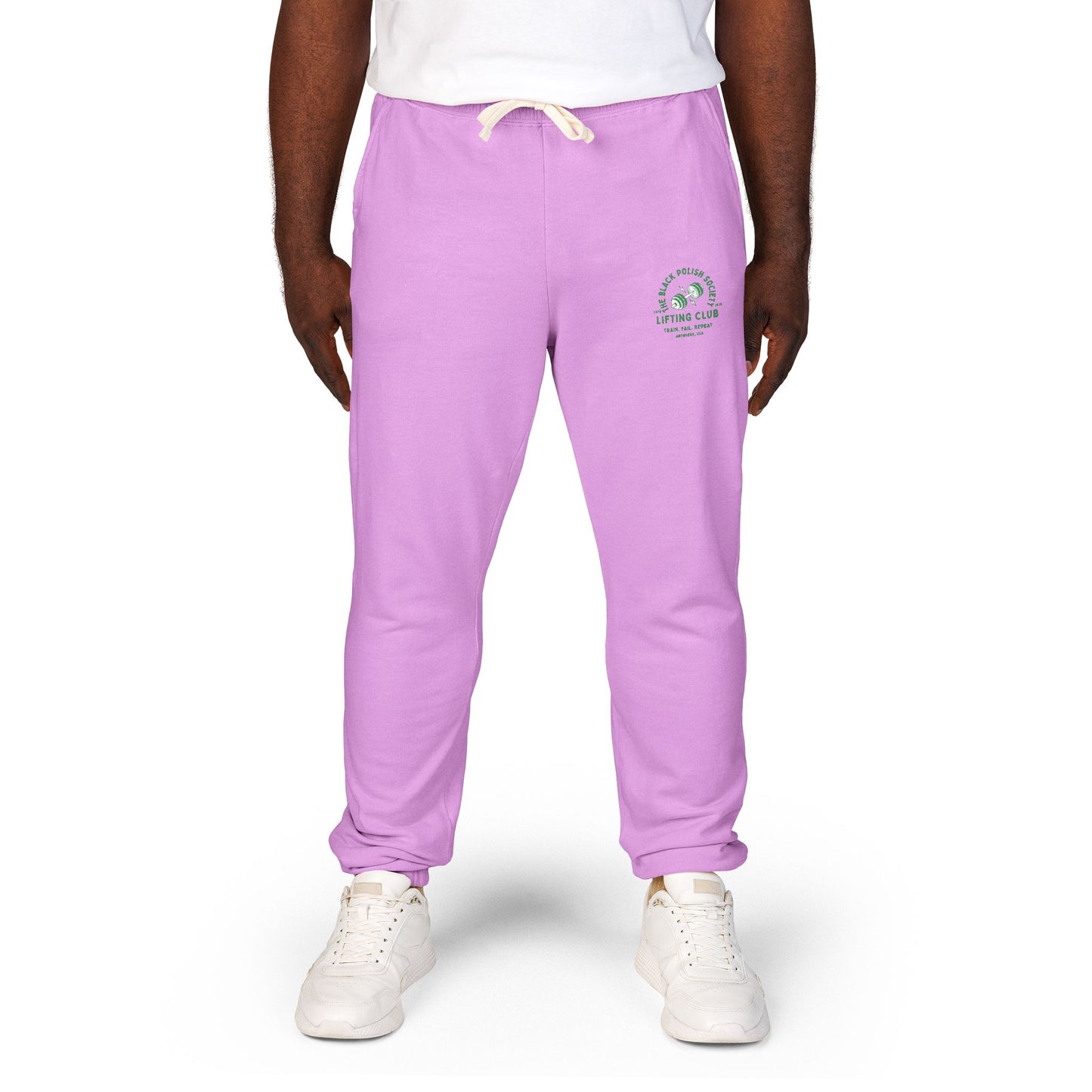 The Black Polish Society Lifting Club COMFY COTTON LINE Unisex Sweatpants