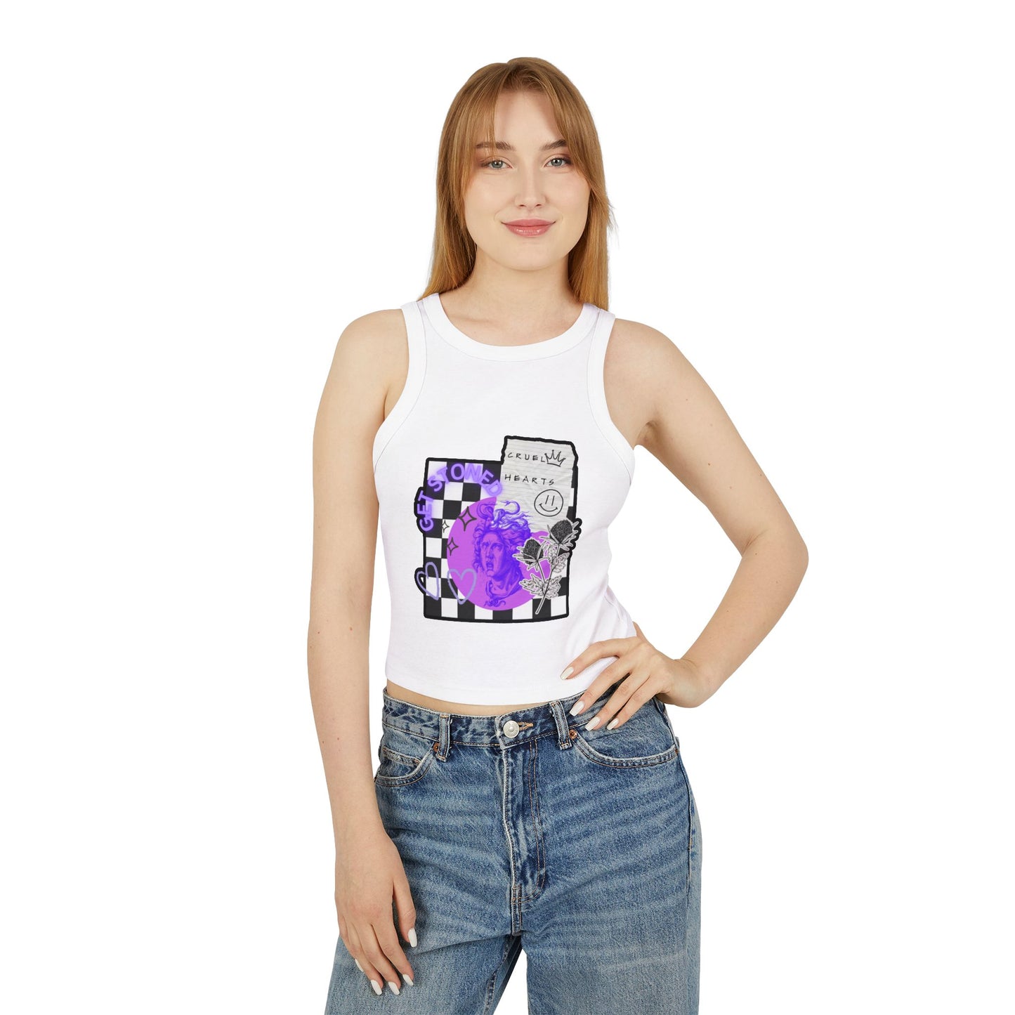 GET STONED CROP TOP