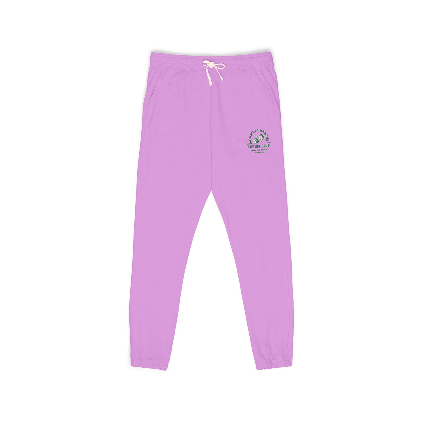 The Black Polish Society Lifting Club COMFY COTTON LINE Unisex Sweatpants
