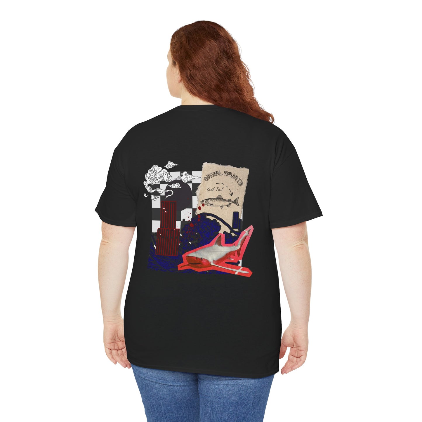 GYM SHARK TEE SHIRT