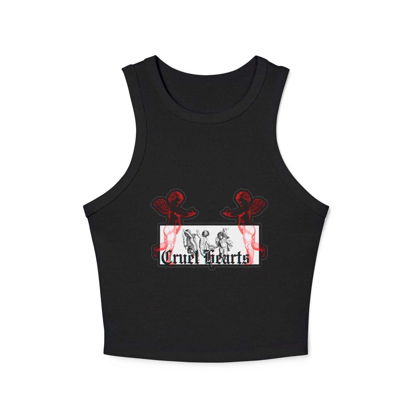 RED CROP TOP
