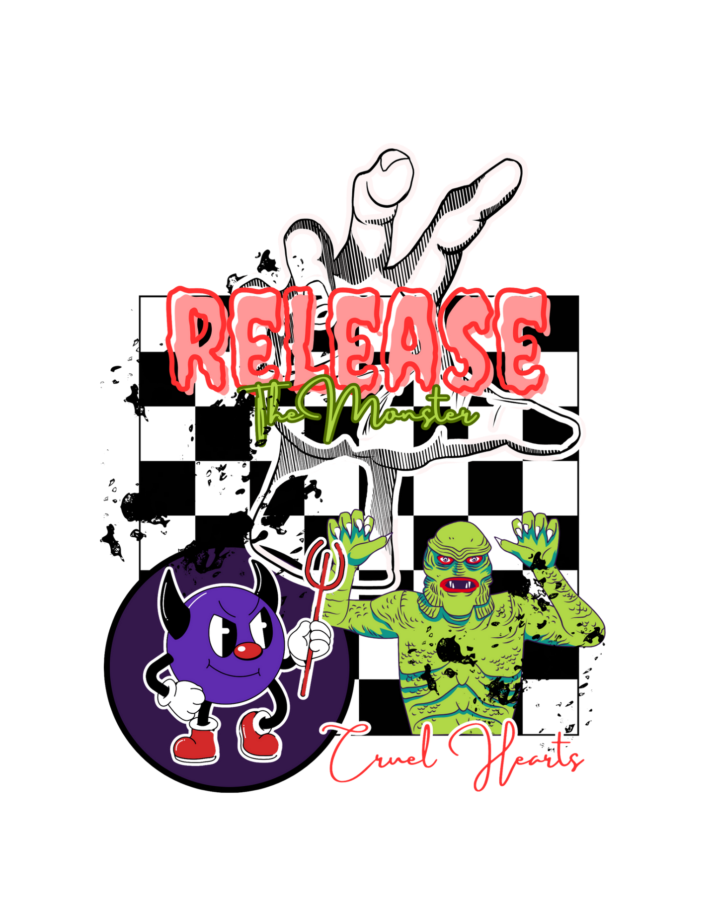 RELEASE THE MONSTER TEE SHIRT