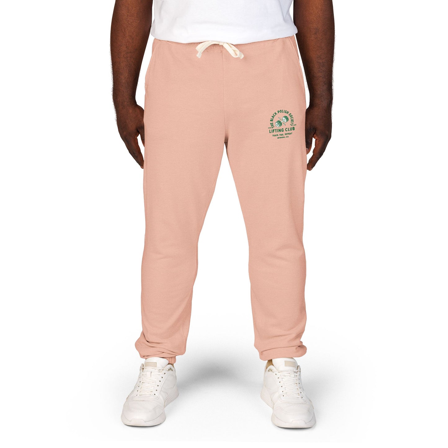The Black Polish Society Lifting Club COMFY COTTON LINE Unisex Sweatpants