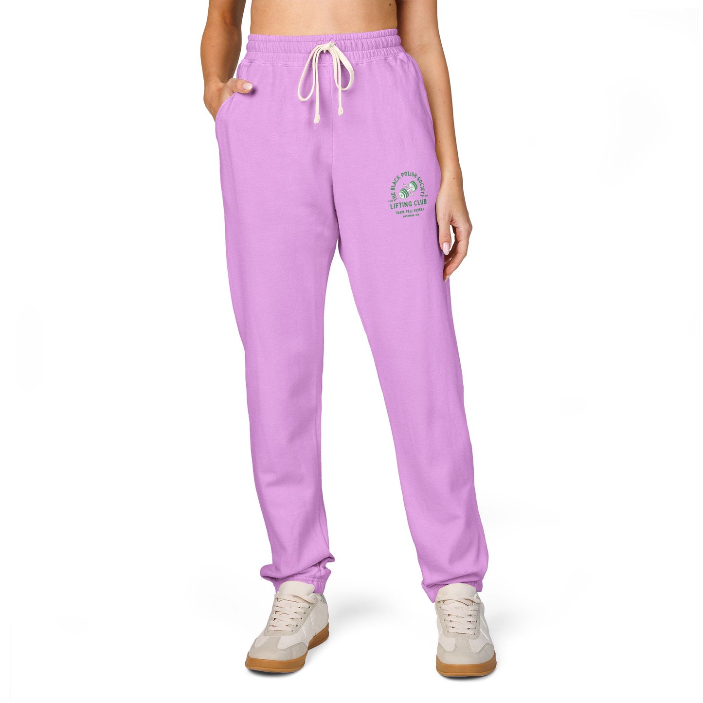 The Black Polish Society Lifting Club COMFY COTTON LINE Unisex Sweatpants