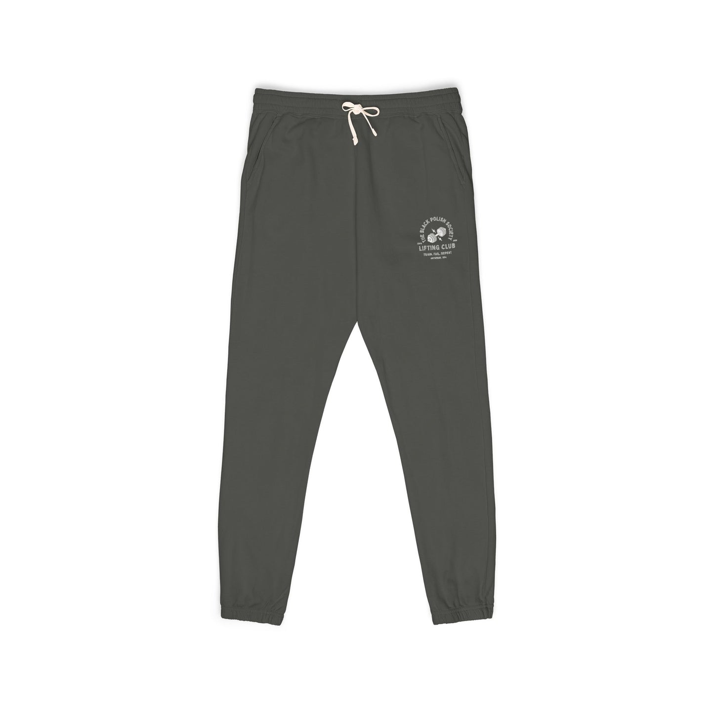 The Black Polish Society Lifting Club COMFY COTTON LINE Unisex Sweatpants
