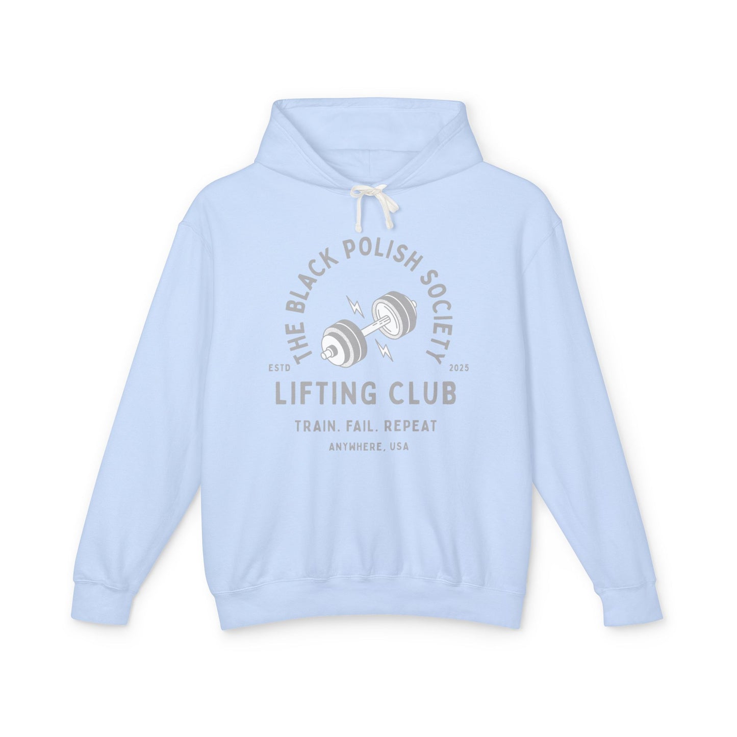 The Black Polish Society Lifting Club COMFY COTTON LINE Unisex Hoodie