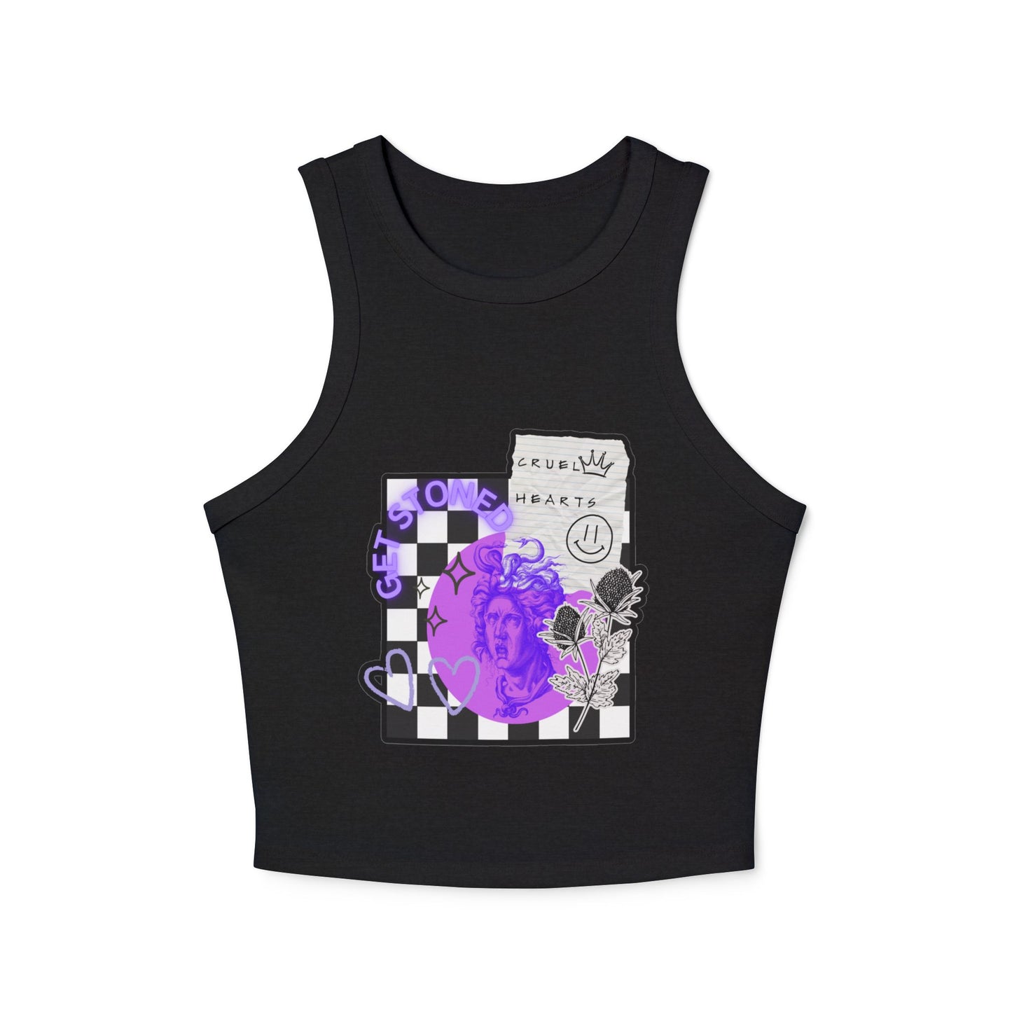 GET STONED CROP TOP