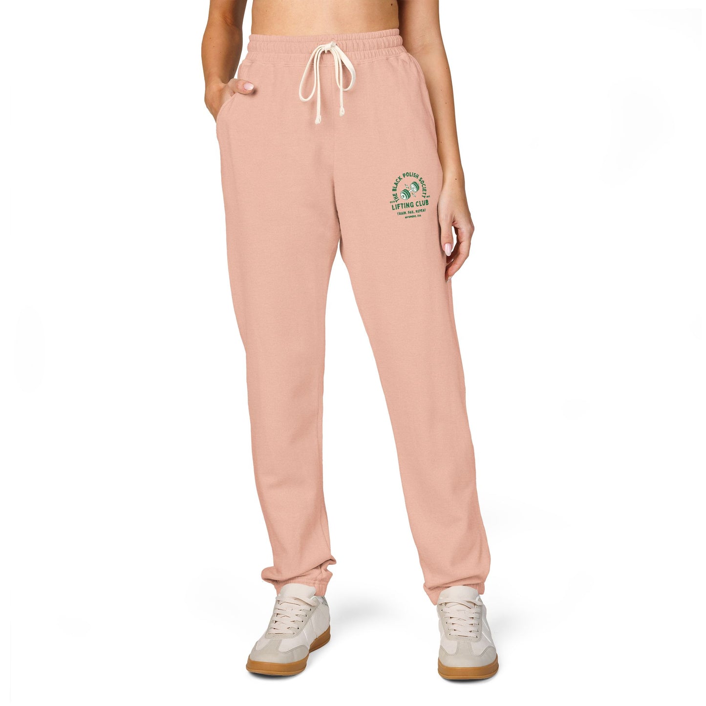 The Black Polish Society Lifting Club COMFY COTTON LINE Unisex Sweatpants