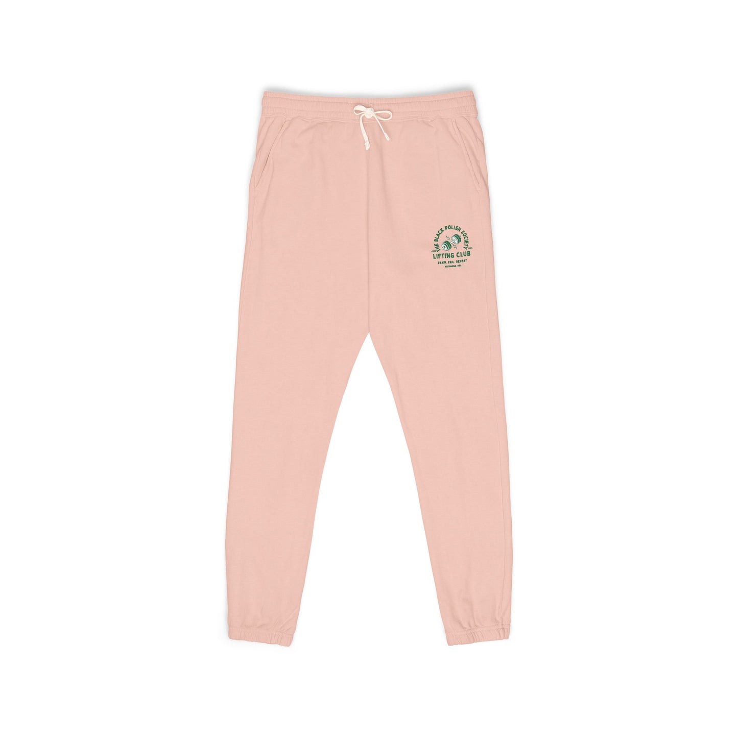 The Black Polish Society Lifting Club COMFY COTTON LINE Unisex Sweatpants