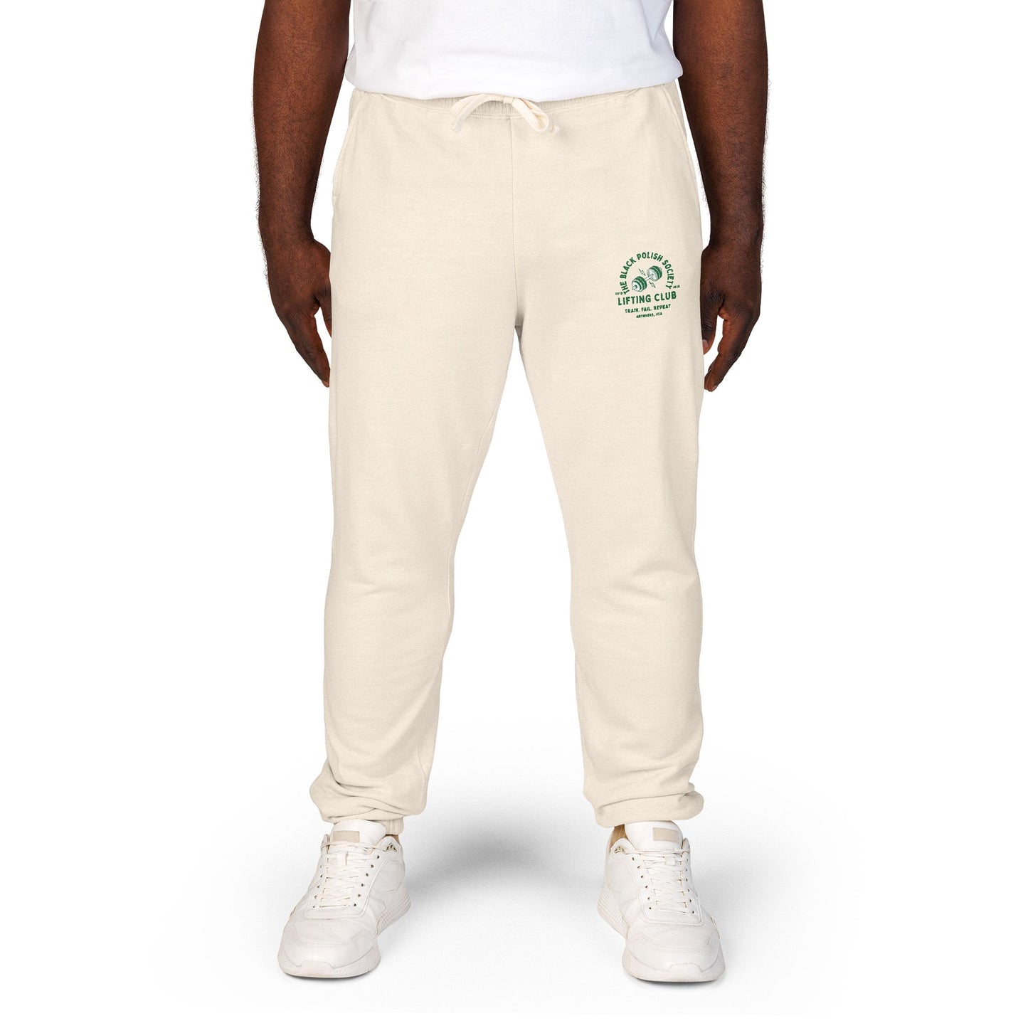 The Black Polish Society Lifting Club COMFY COTTON LINE Unisex Sweatpants