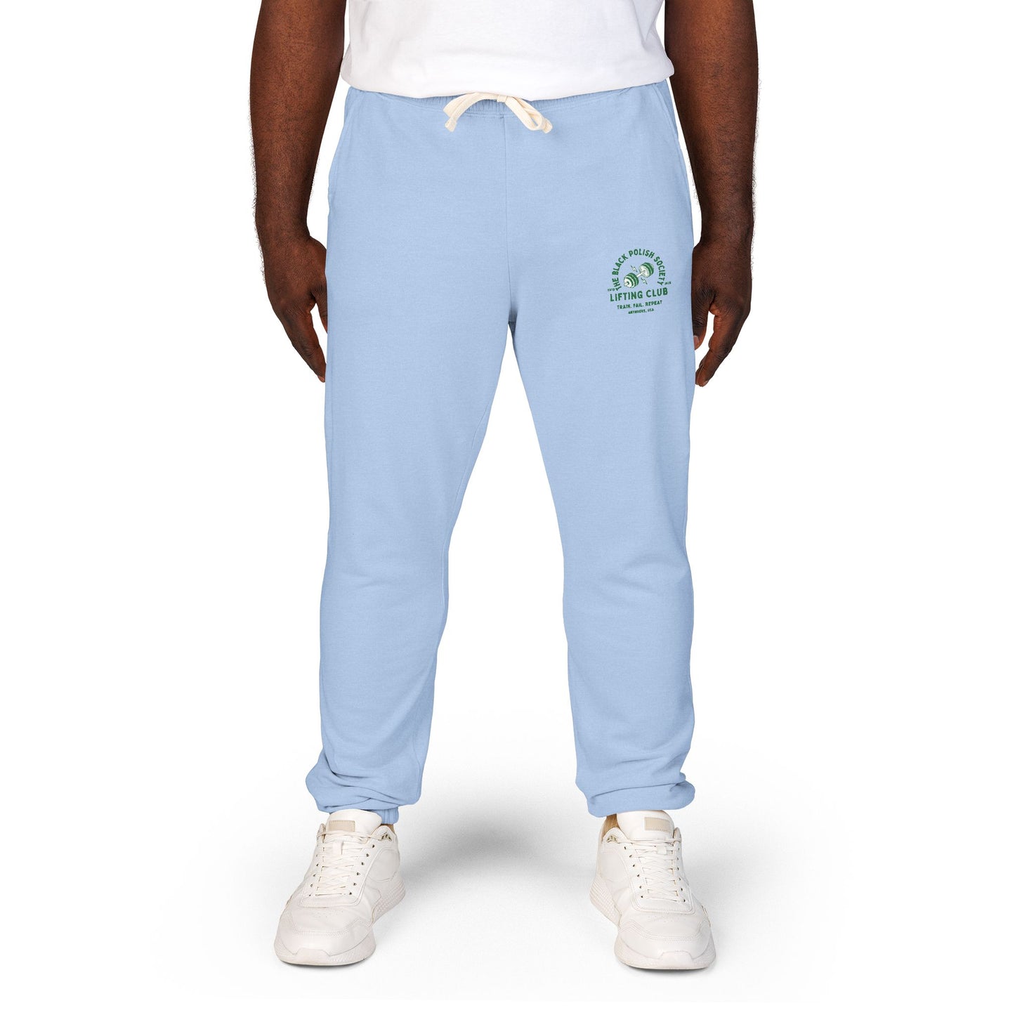 The Black Polish Society Lifting Club COMFY COTTON LINE Unisex Sweatpants