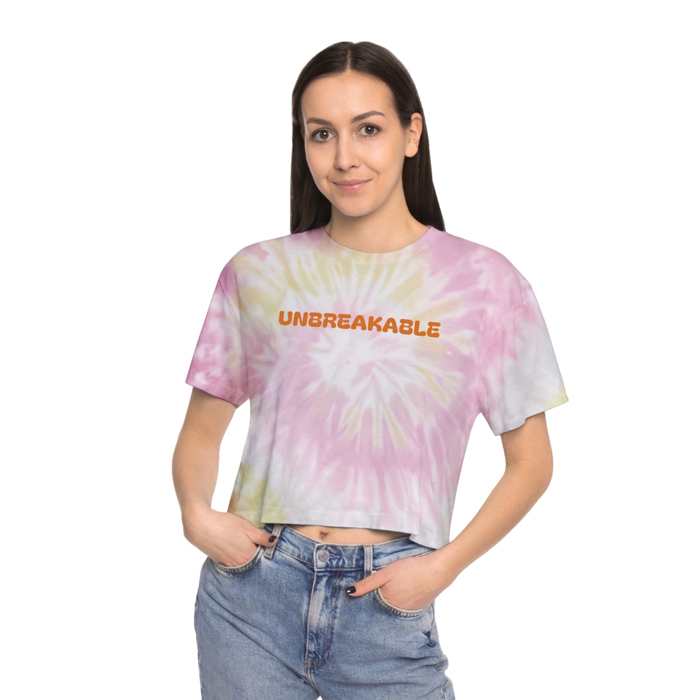 Unbreakable Tie-Dye Crop Tee