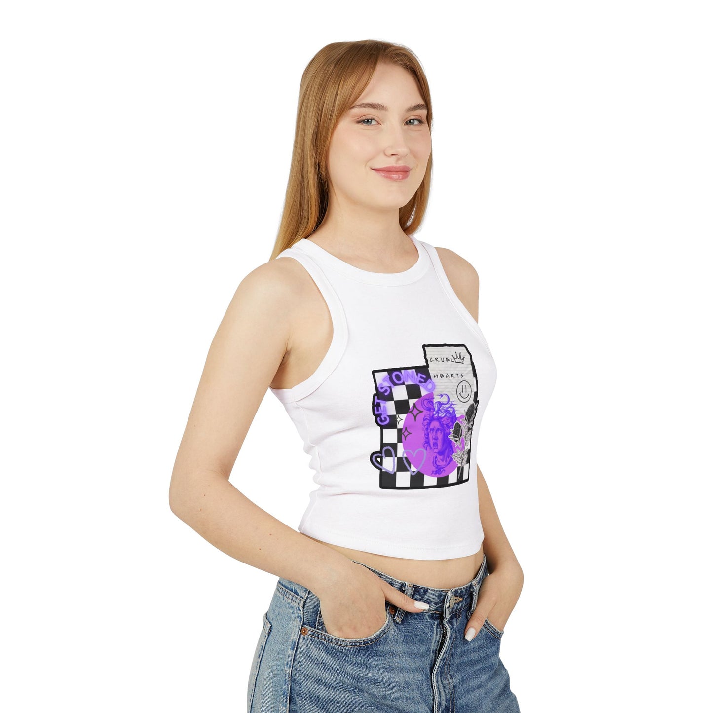GET STONED CROP TOP