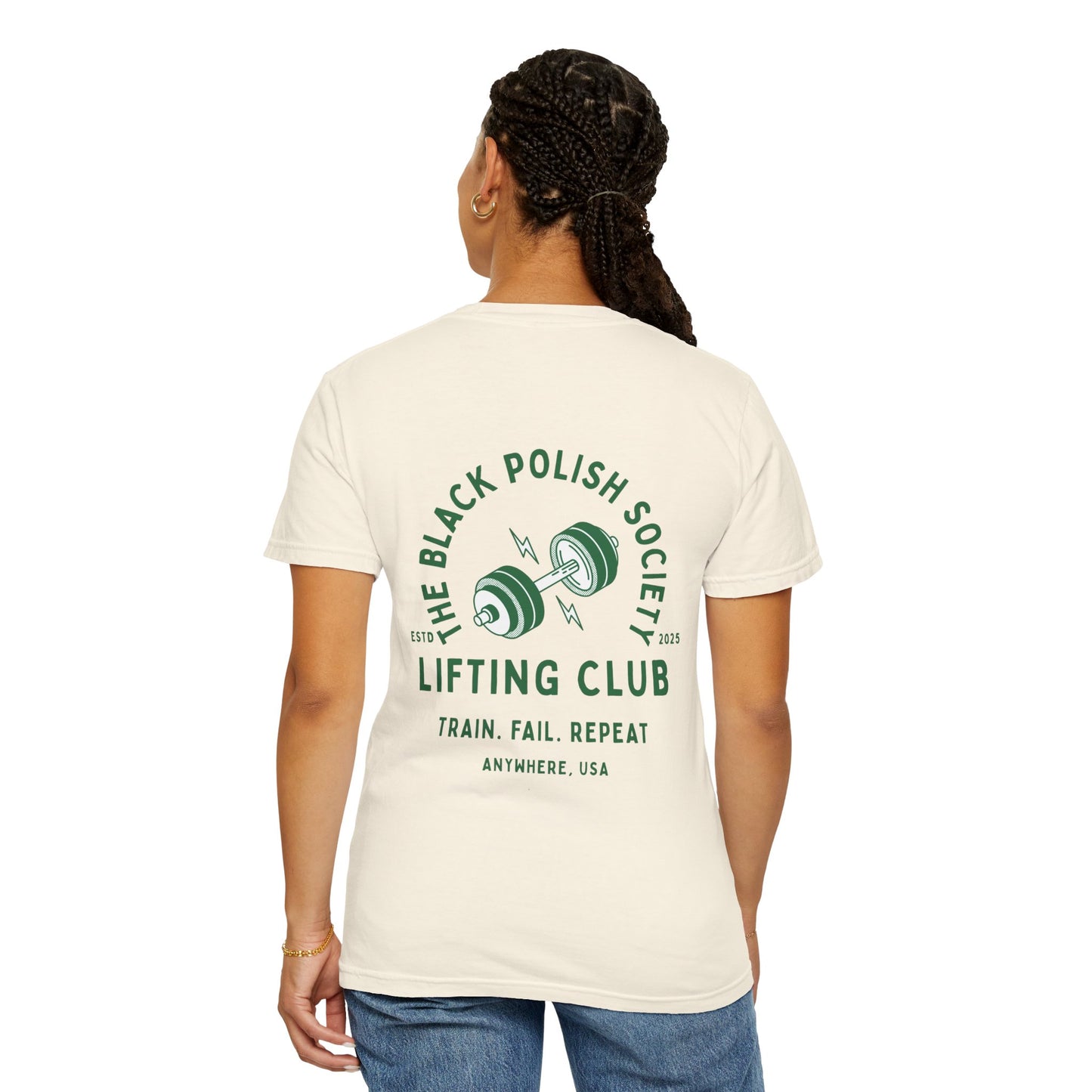 The Black Polish Society Lifting Club COMFY COTTON LINE Unisex T-Shirt