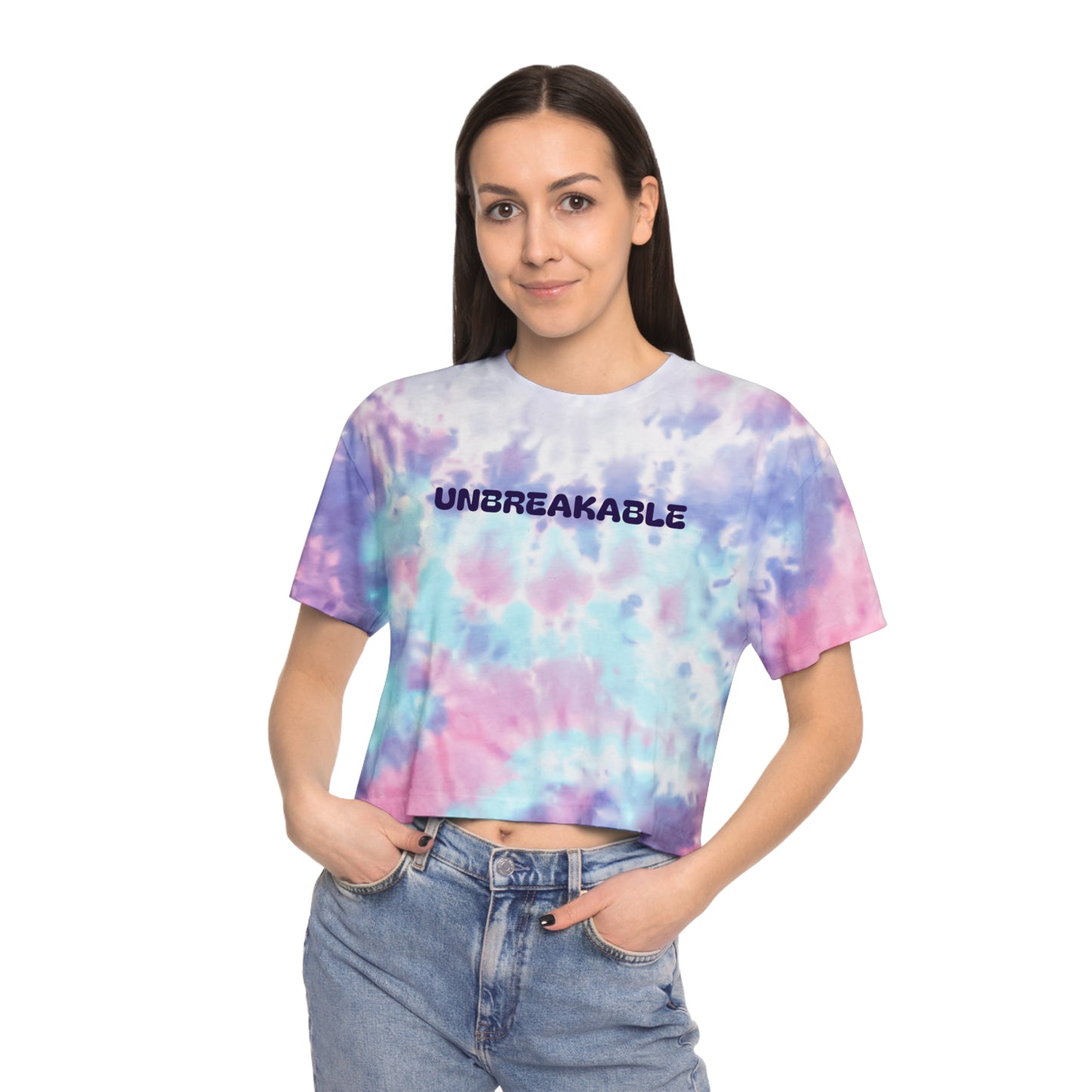 Unbreakable Tie-Dye Crop Tee