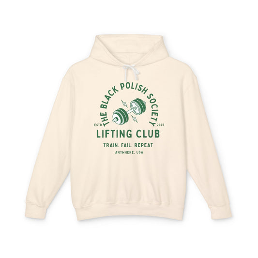 The Black Polish Society Lifting Club COMFY COTTON LINE Unisex Hoodie