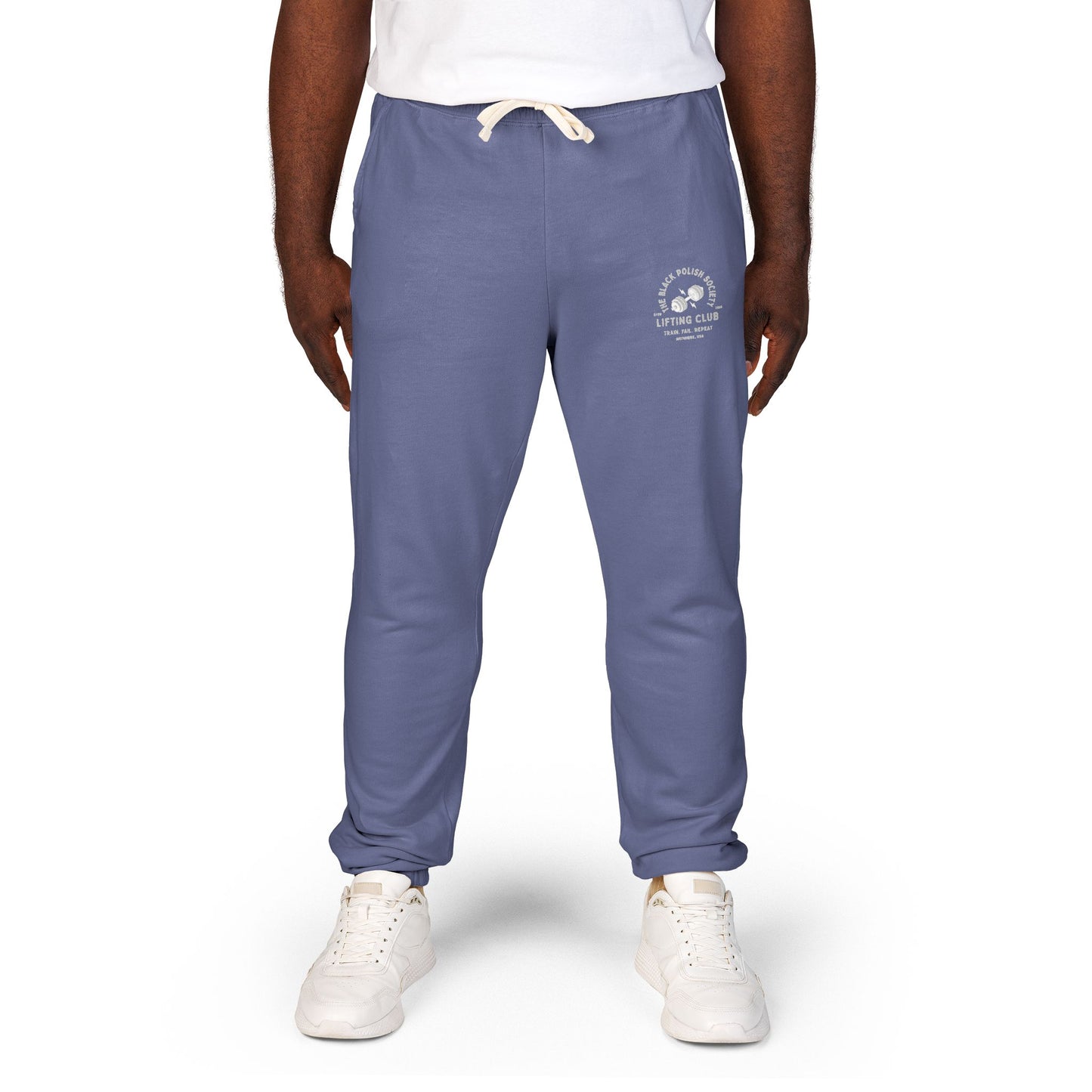 The Black Polish Society Lifting Club COMFY COTTON LINE Unisex Sweatpants