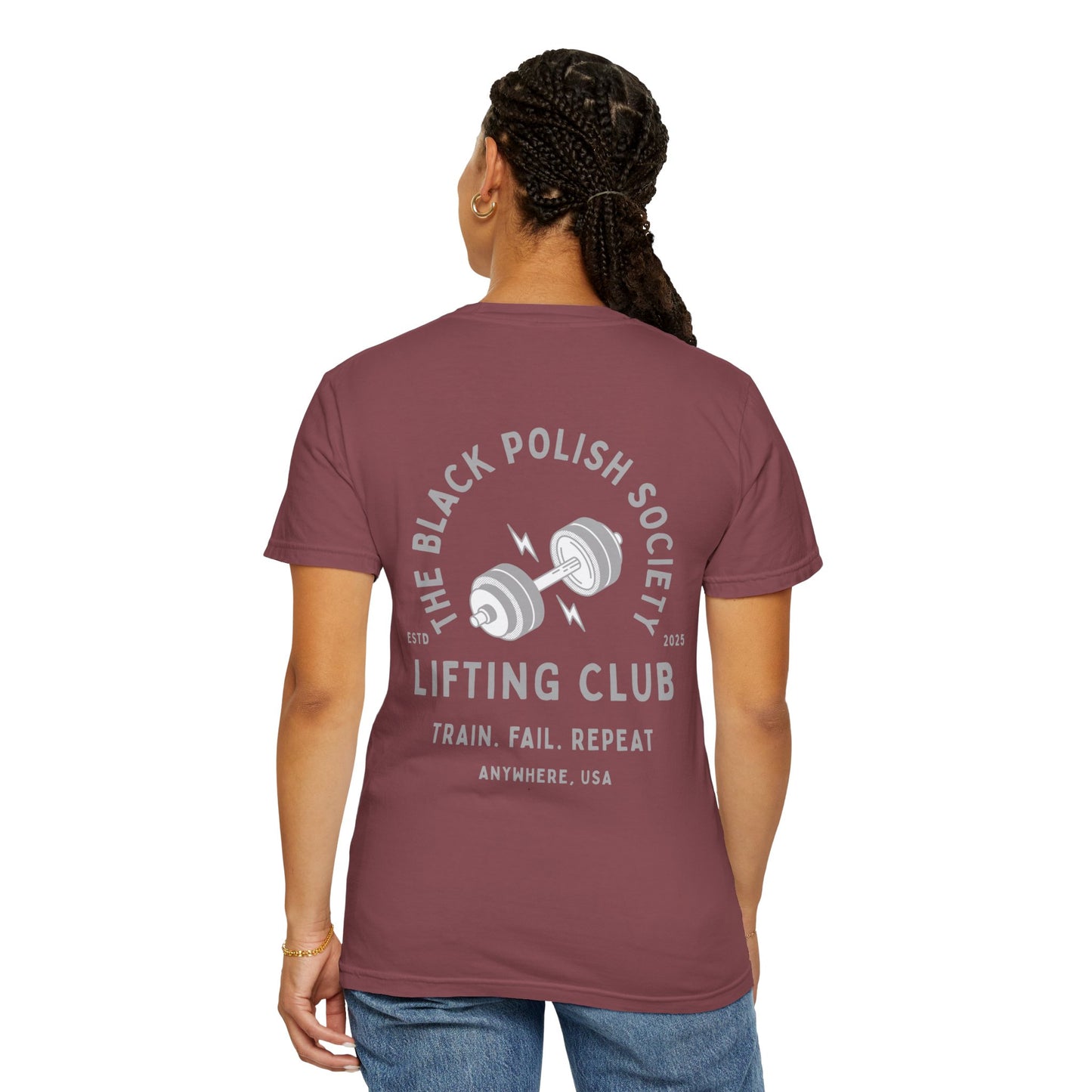 The Black Polish Society Lifting Club COMFY COTTON LINE Unisex T-Shirt
