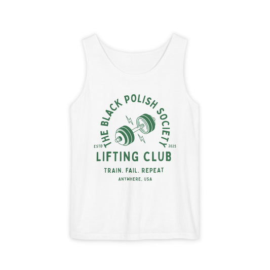 The Black Polish Society Lifting Club COMFY COTTON LINE Unisex Tank Top