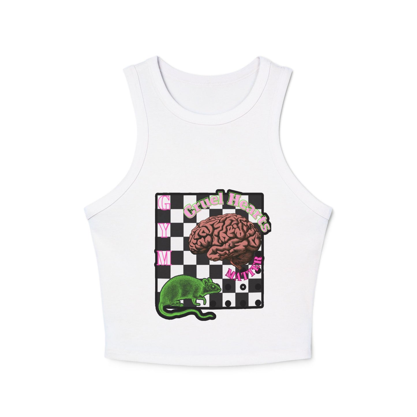 GYM RAT CROP TOP