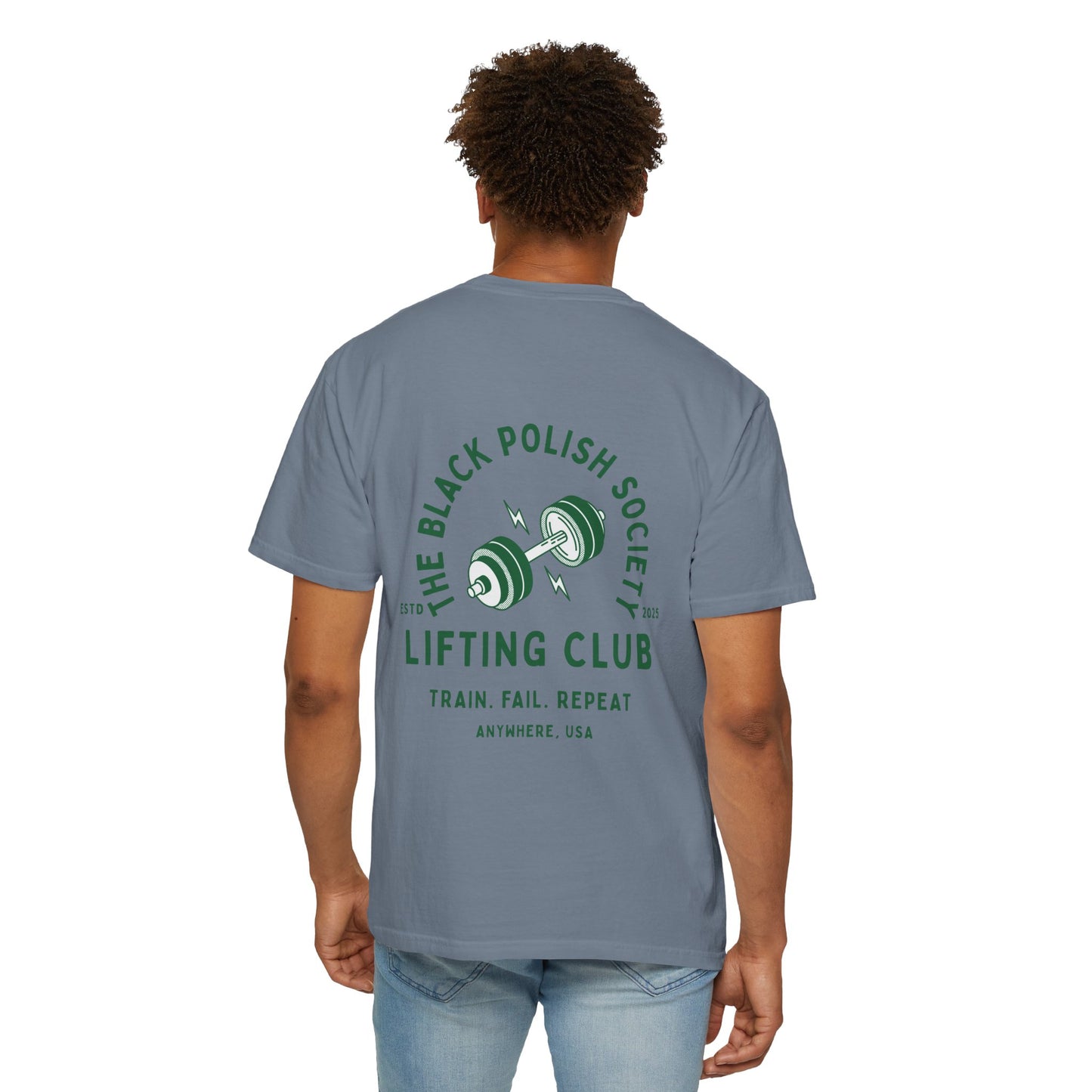 The Black Polish Society Lifting Club COMFY COTTON LINE Unisex T-Shirt