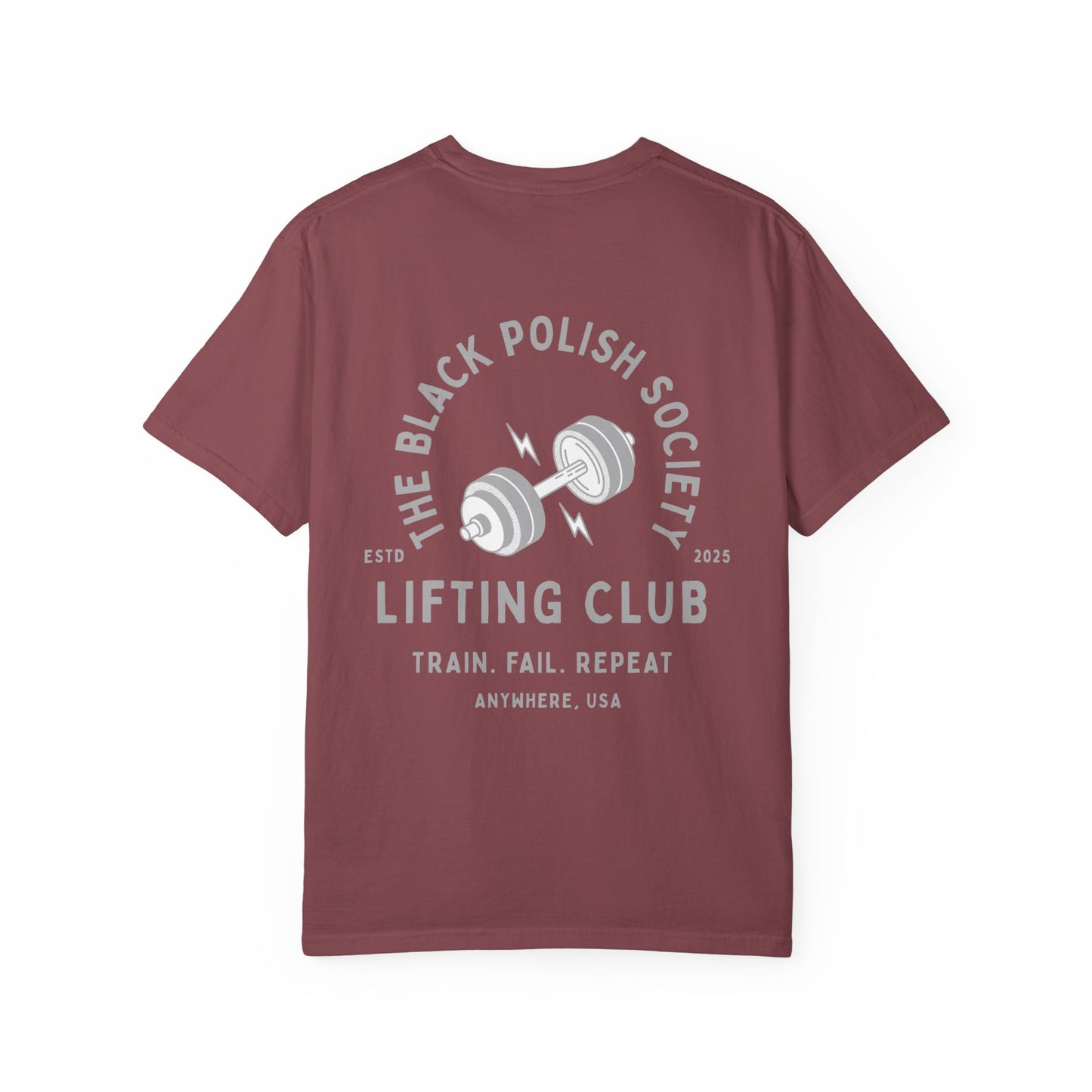 The Black Polish Society Lifting Club COMFY COTTON LINE Unisex T-Shirt