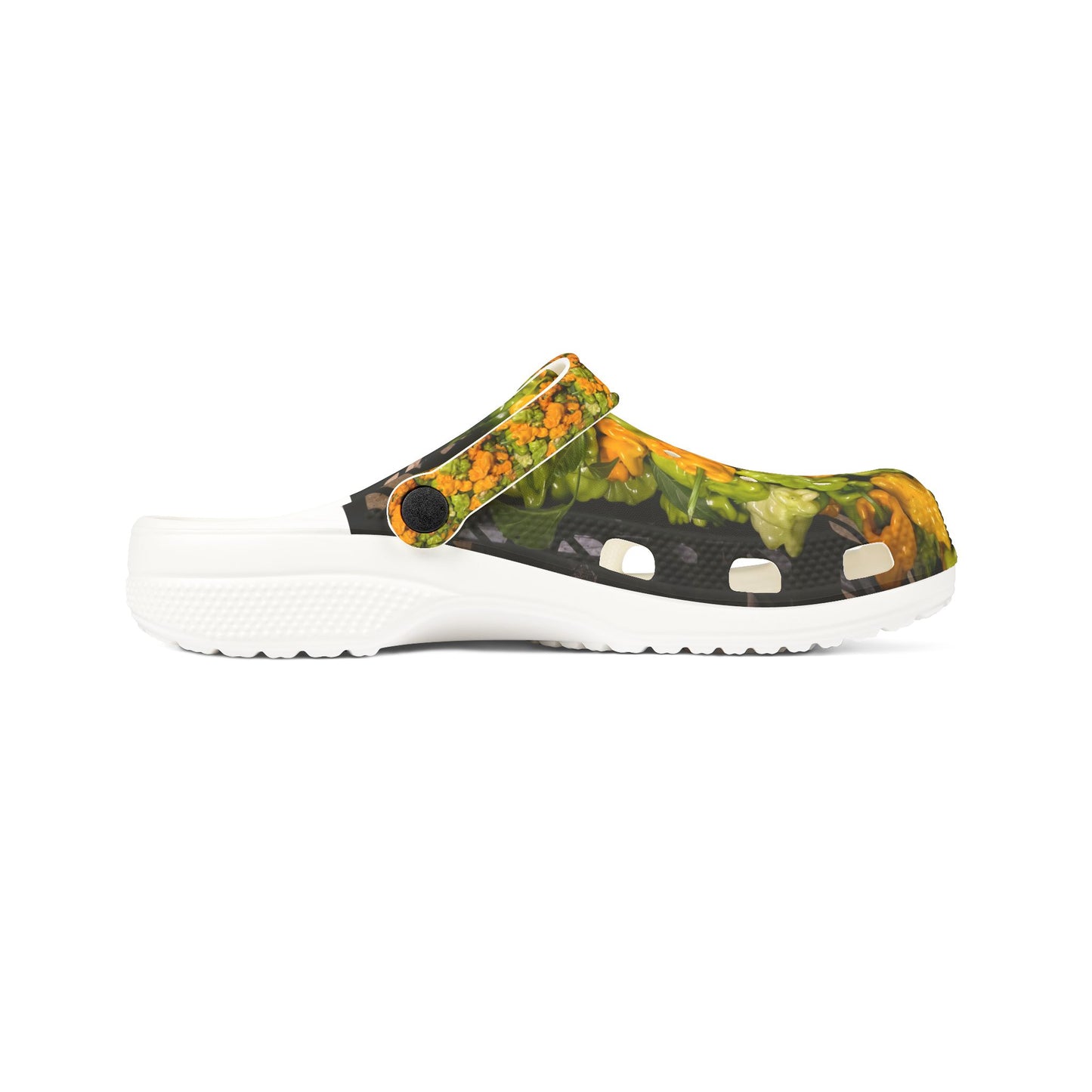 Flowers Feed Folks Pepper Garden Clogs