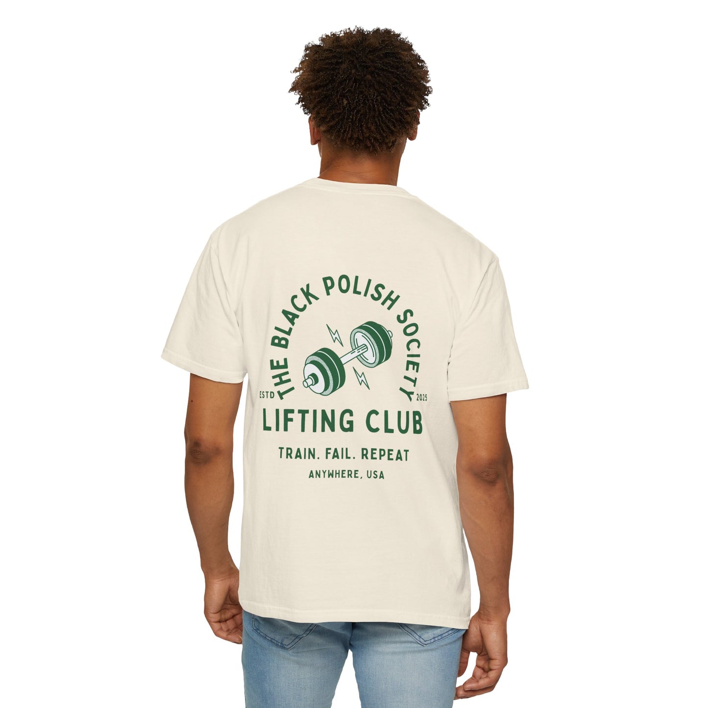 The Black Polish Society Lifting Club COMFY COTTON LINE Unisex T-Shirt