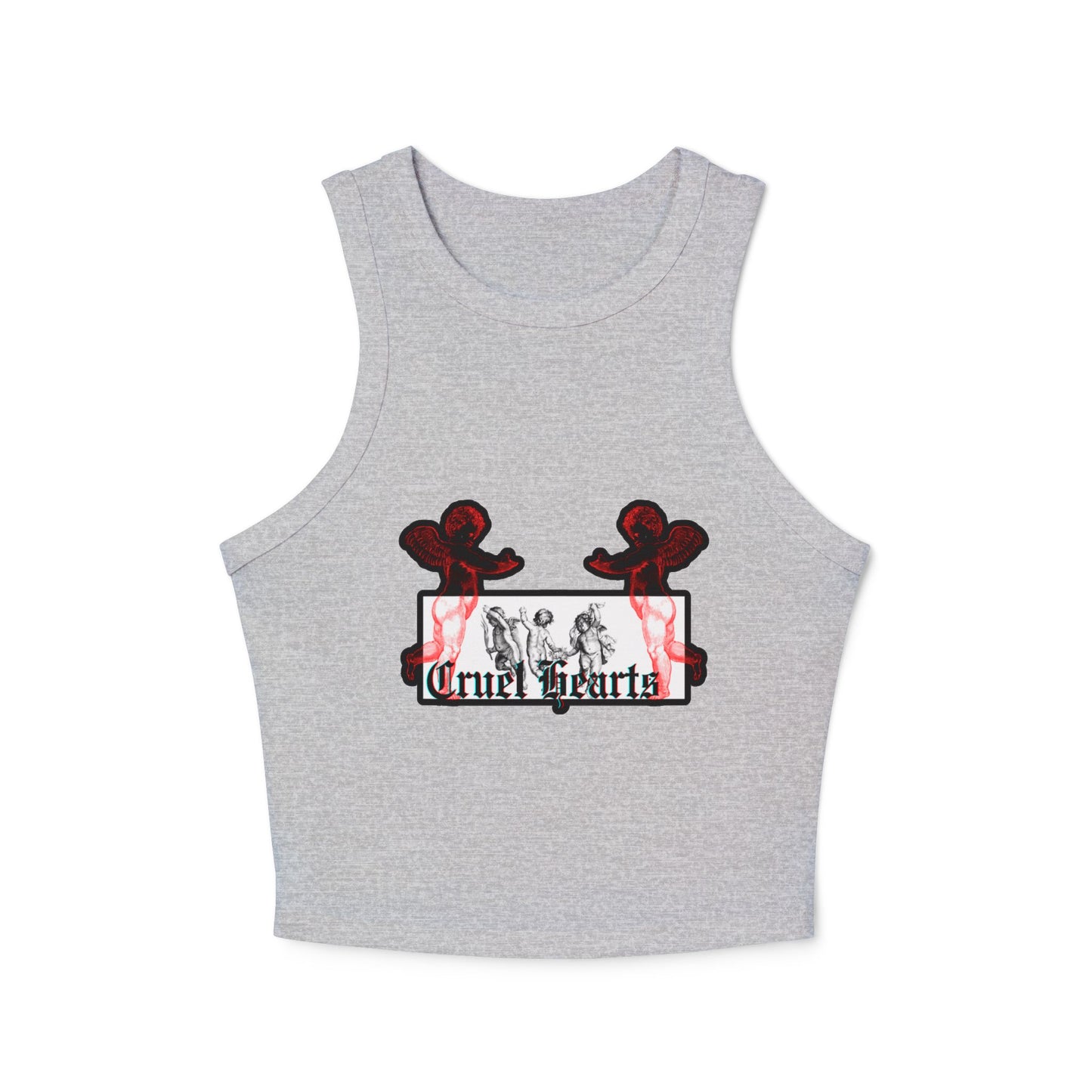 RED CROP TOP
