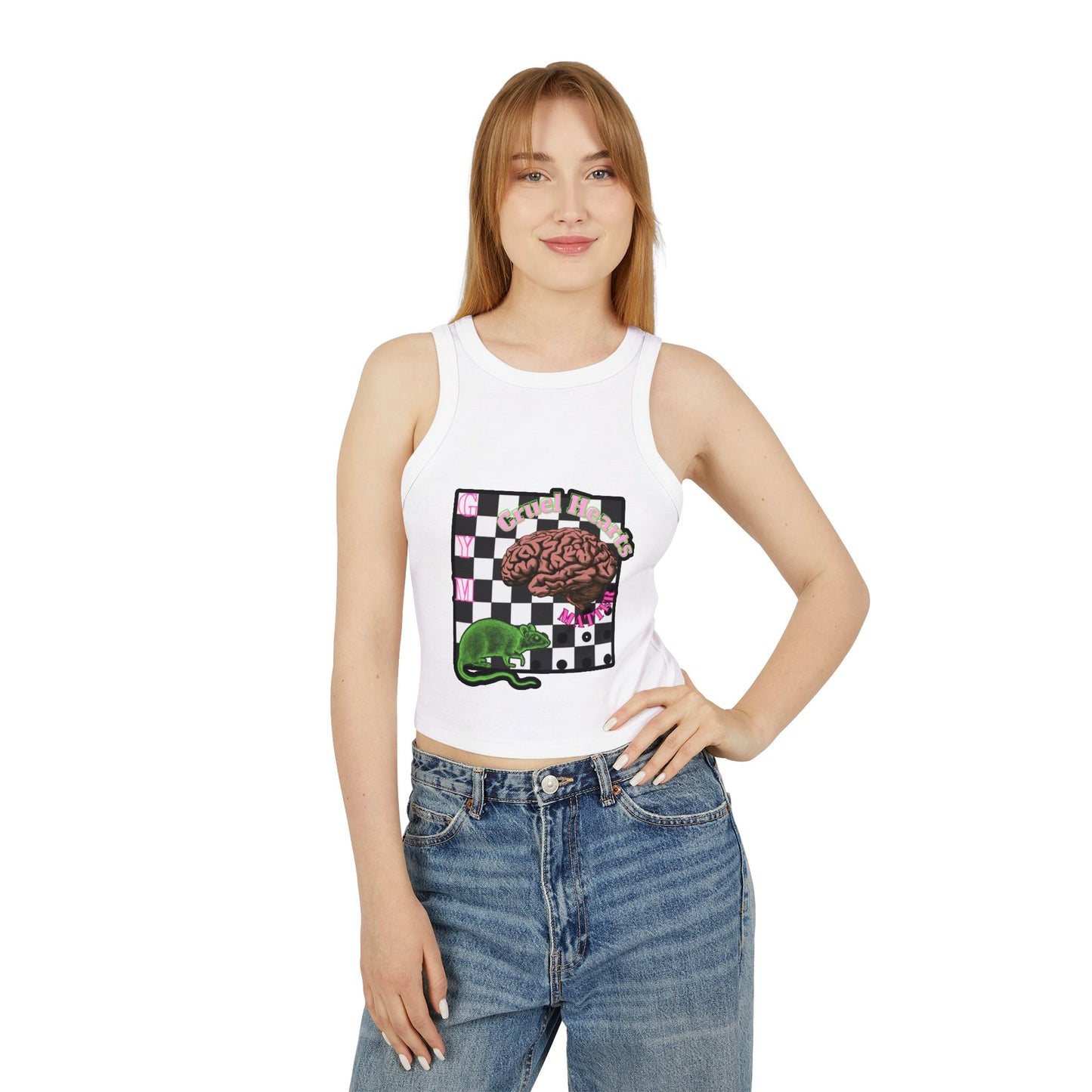 GYM RAT CROP TOP