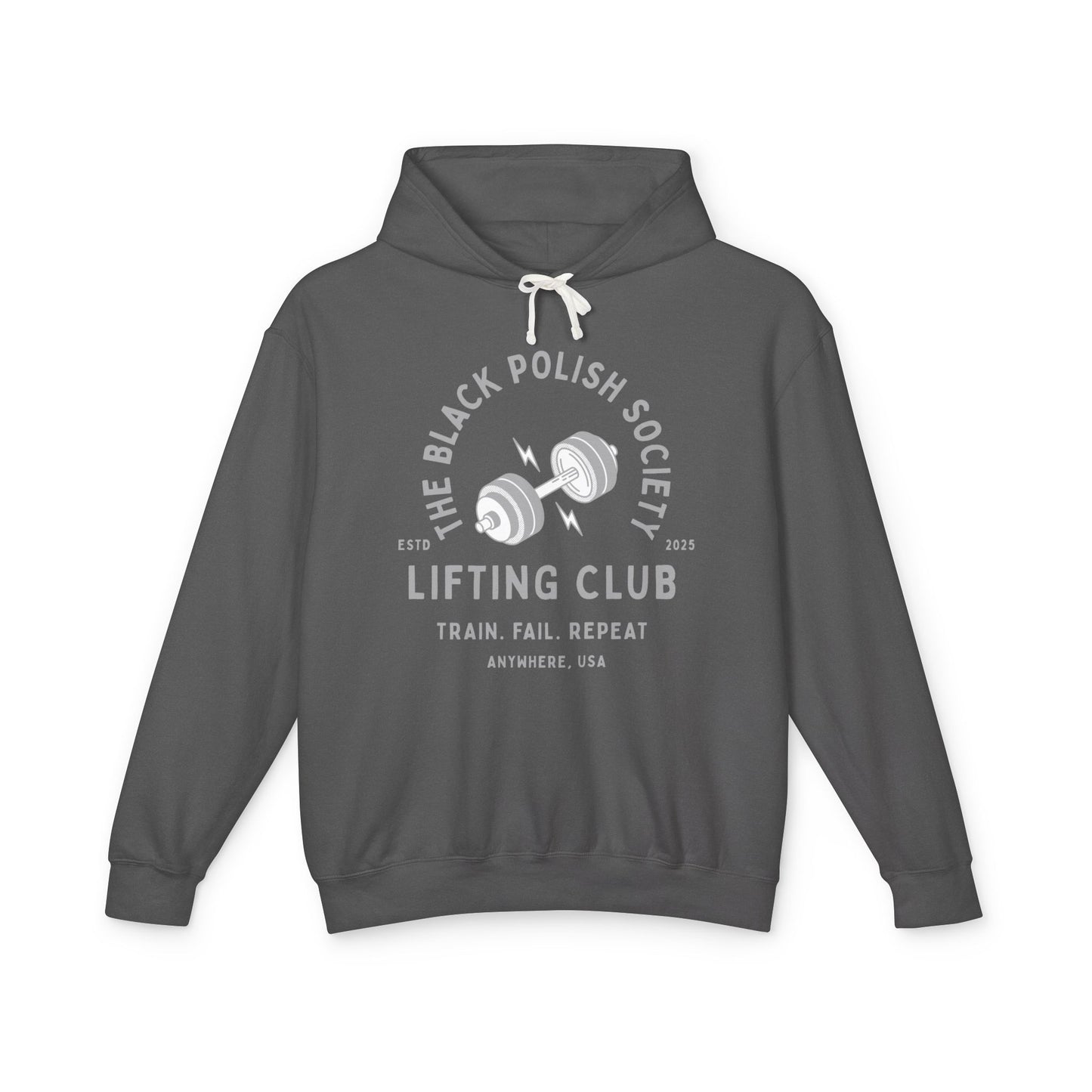 The Black Polish Society Lifting Club COMFY COTTON LINE Unisex Hoodie