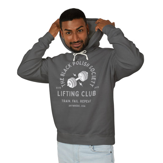 The Black Polish Society Lifting Club COMFY COTTON LINE Unisex Hoodie