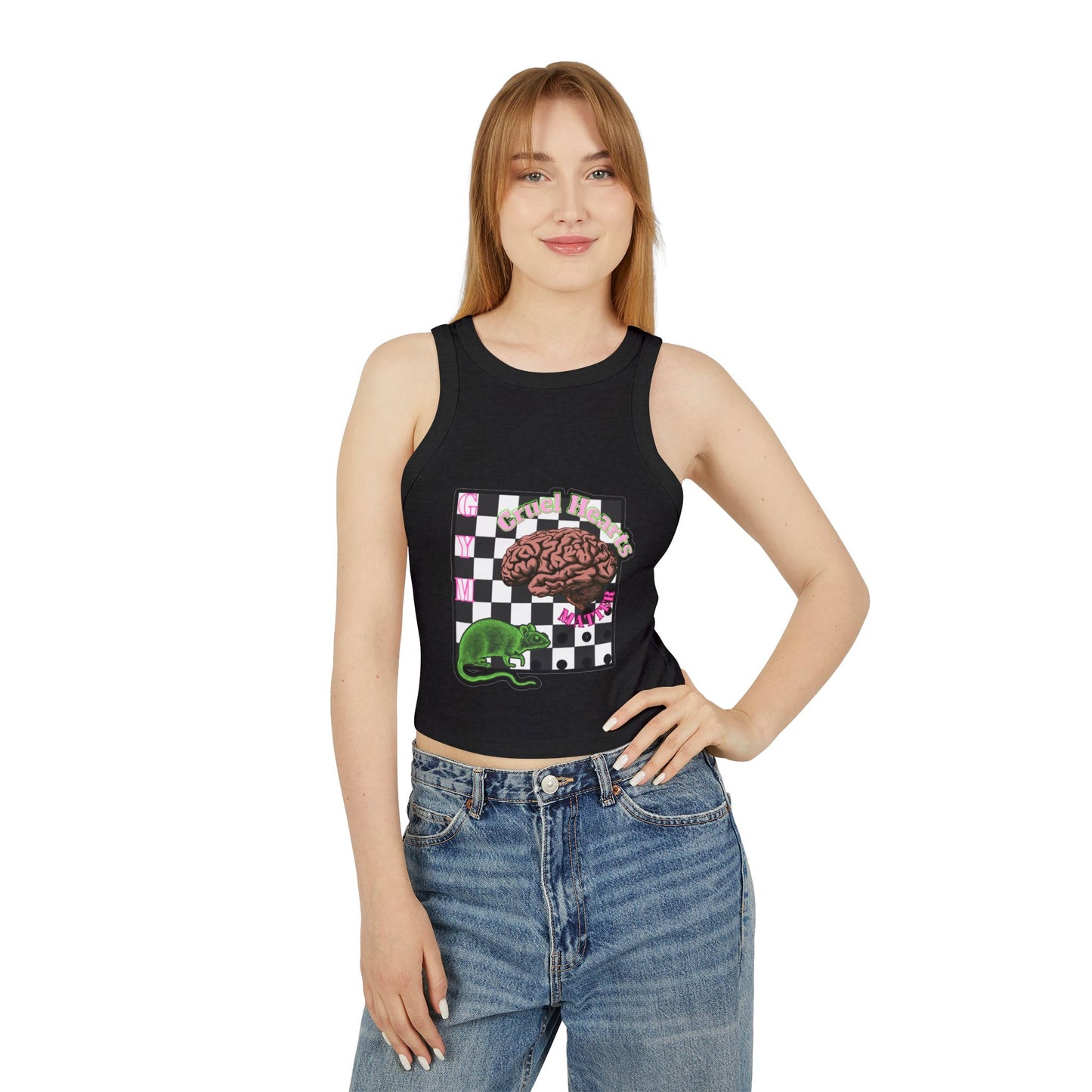 GYM RAT CROP TOP