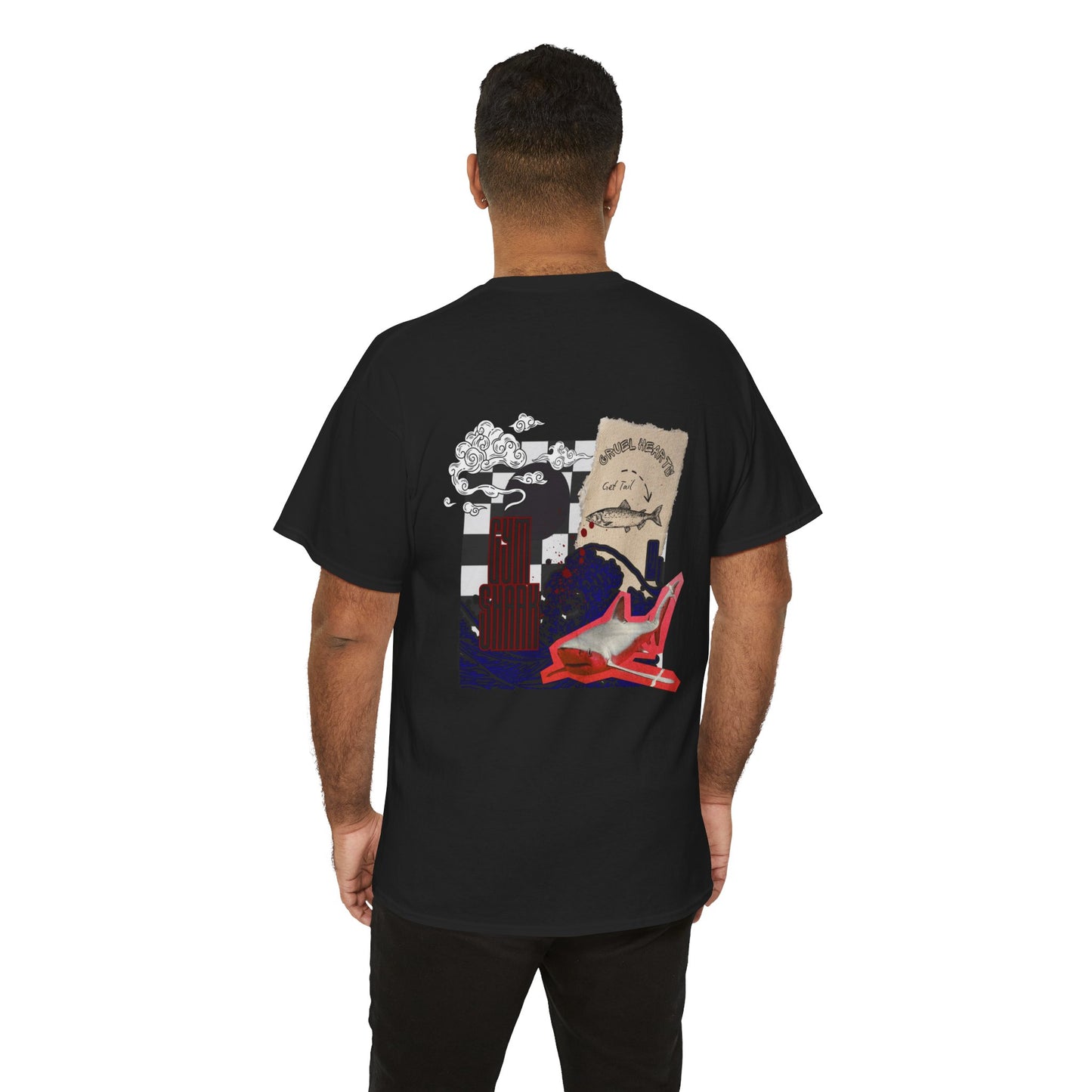 GYM SHARK TEE SHIRT