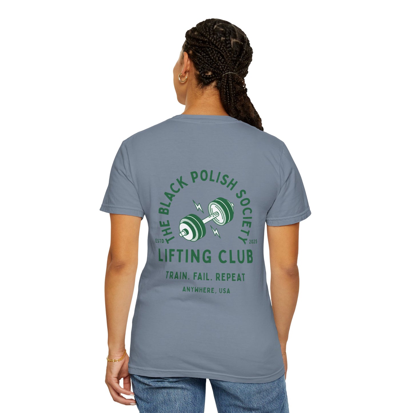 The Black Polish Society Lifting Club COMFY COTTON LINE Unisex T-Shirt