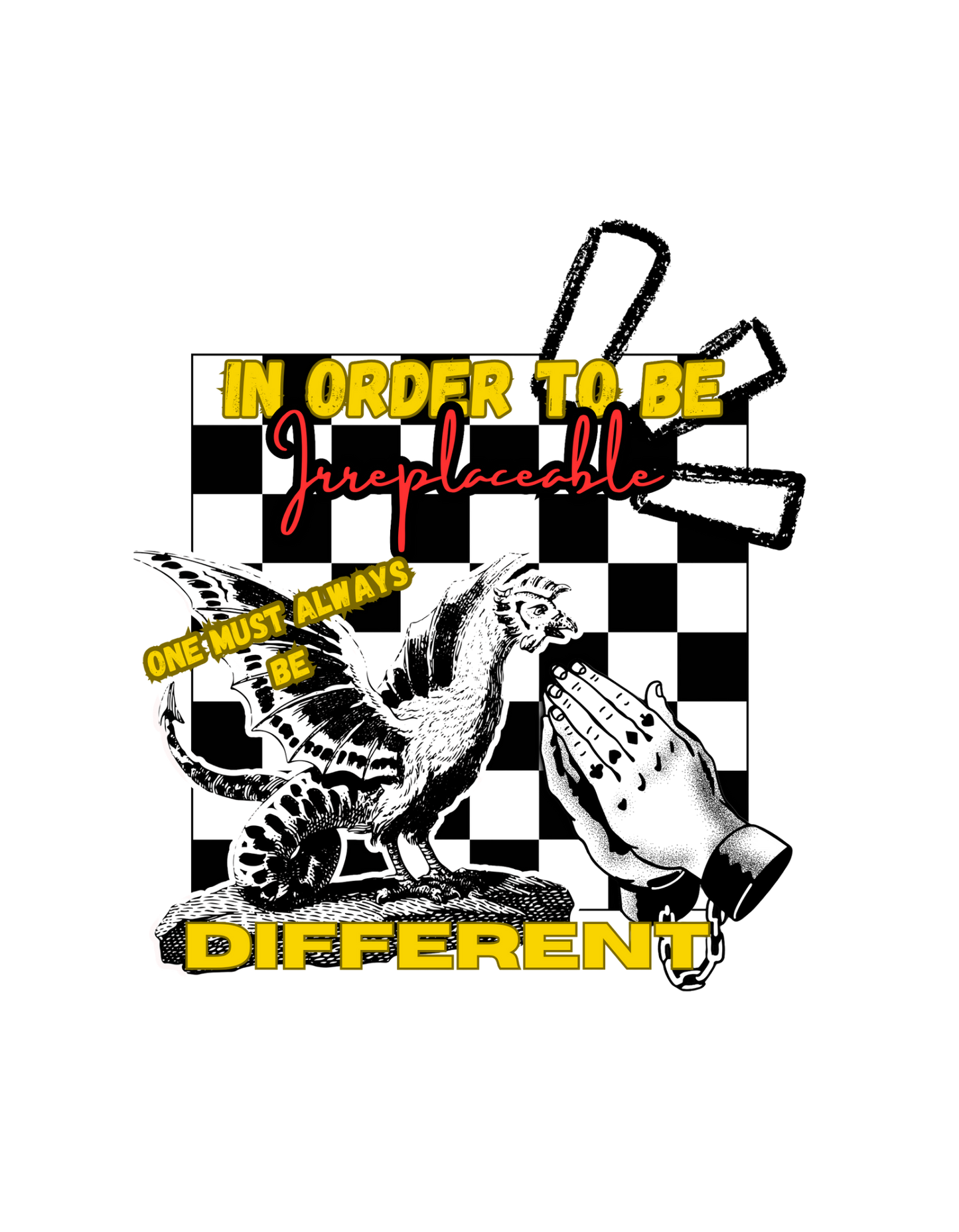 BE DIFFERENT TEE SHIRT