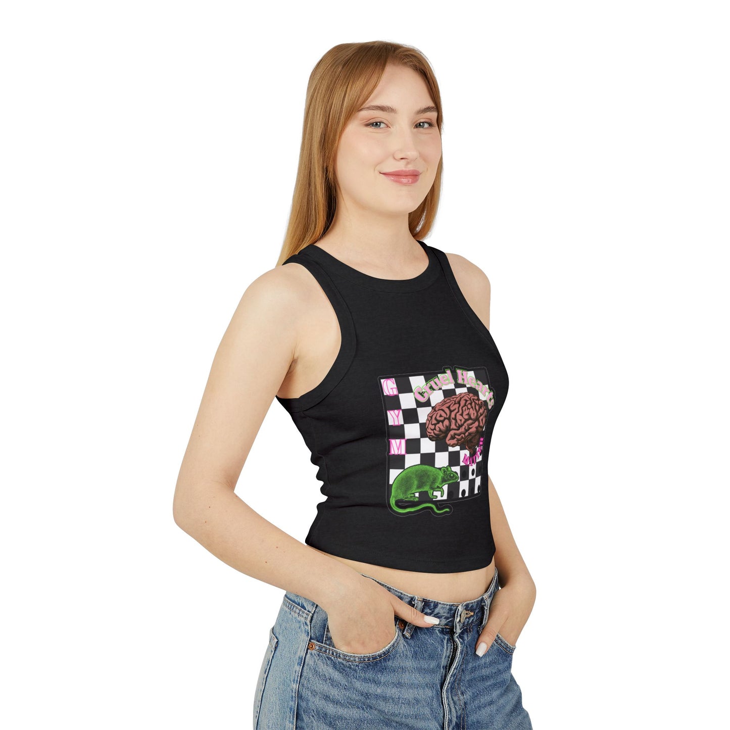 GYM RAT CROP TOP