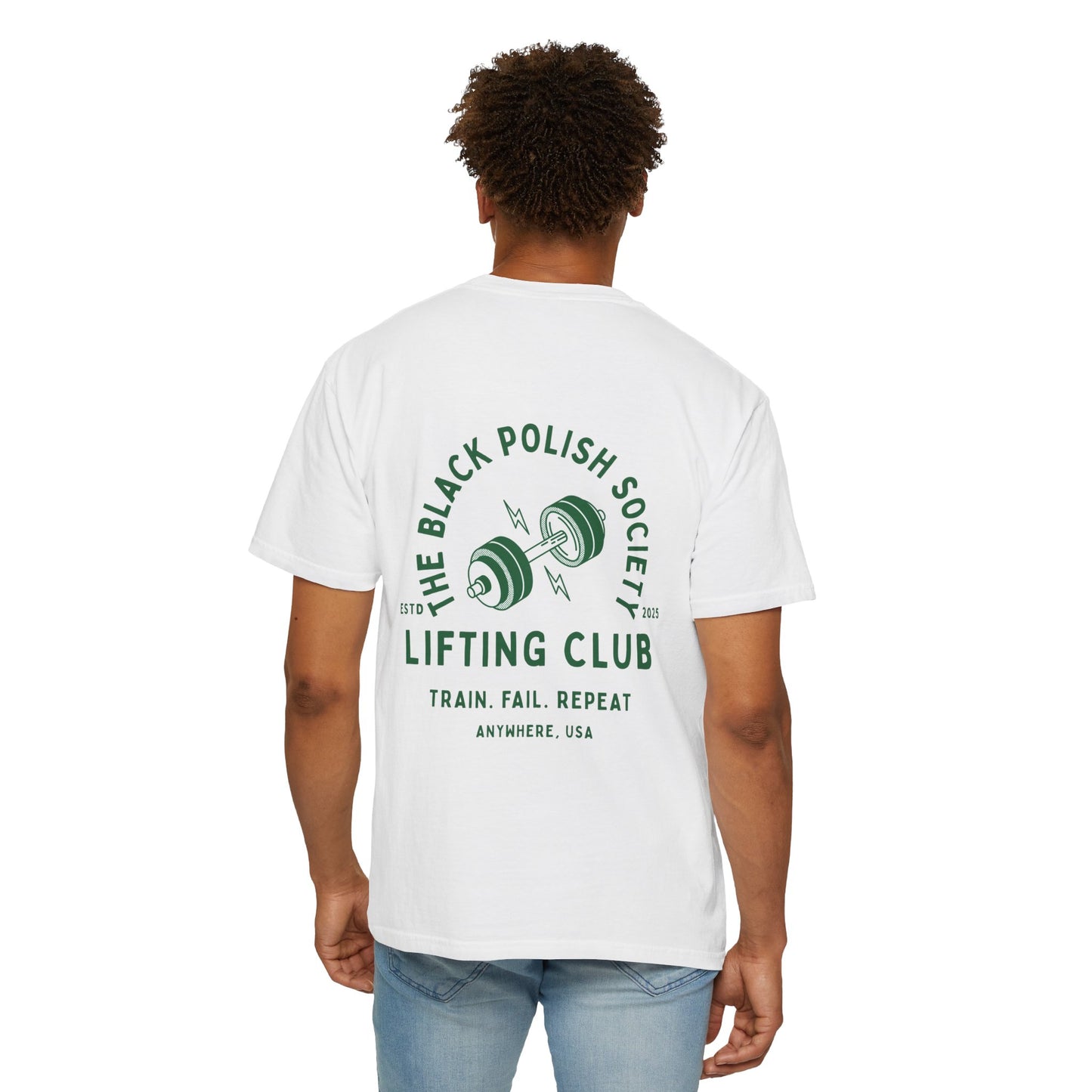 The Black Polish Society Lifting Club COMFY COTTON LINE Unisex T-Shirt