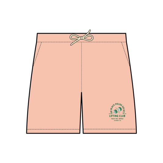 The Black Polish Society Lifting Club COMFY COTTON LINE Unisex Sweat Shorts