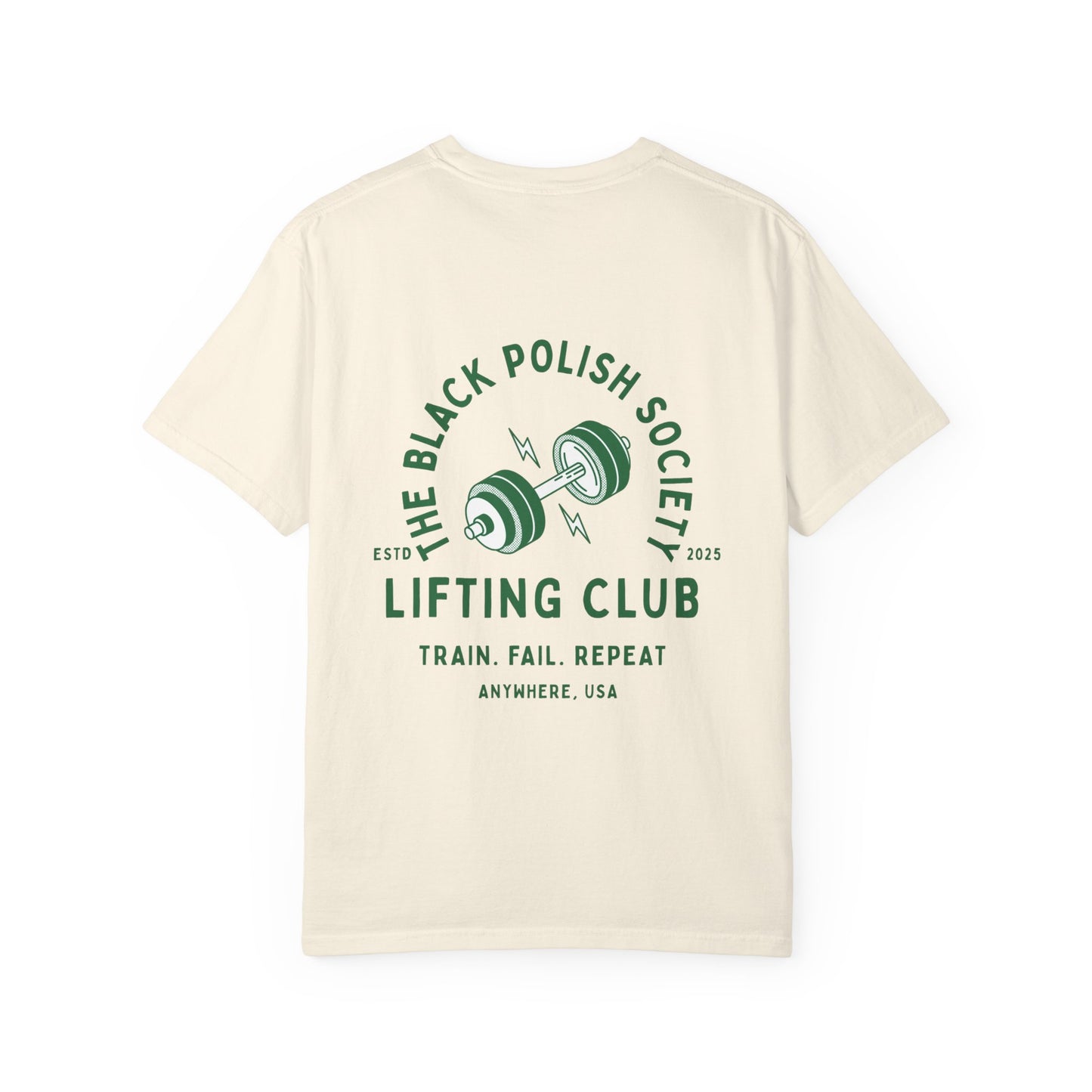 The Black Polish Society Lifting Club COMFY COTTON LINE Unisex T-Shirt