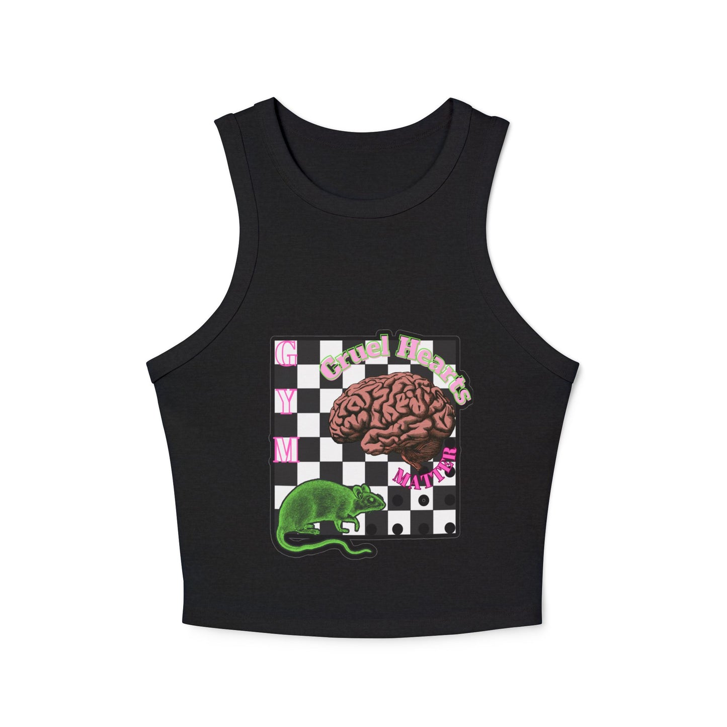 GYM RAT CROP TOP