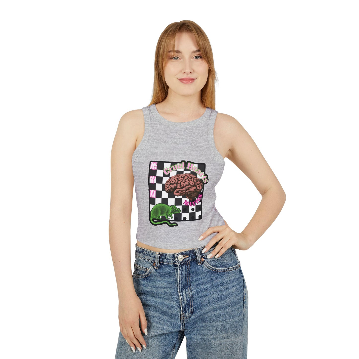 GYM RAT CROP TOP