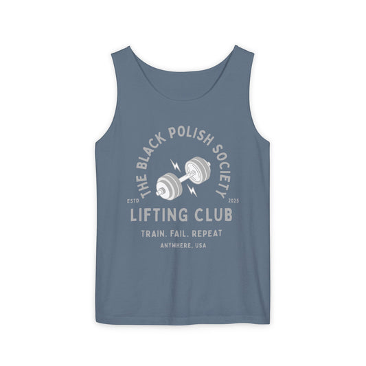 The Black Polish Society Lifting Club COMFY COTTON LINE Unisex Tank Top