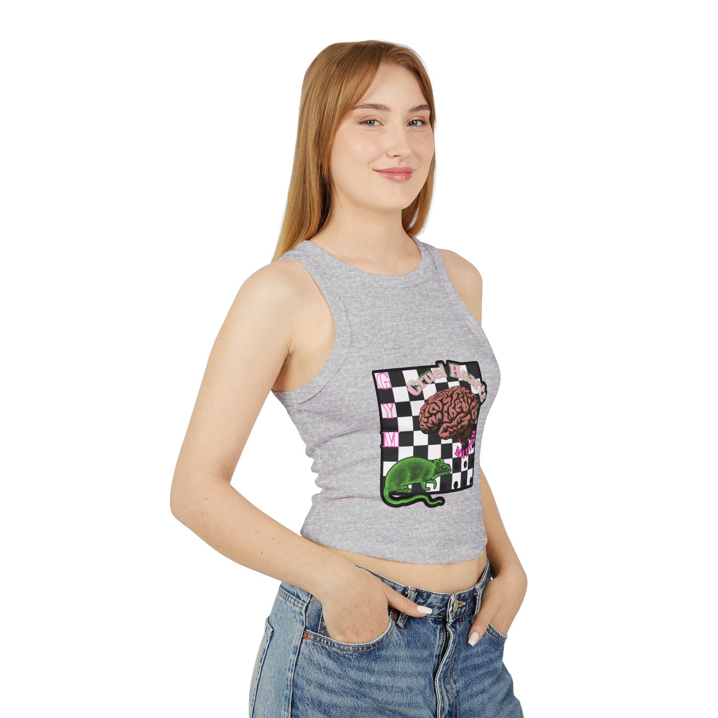 GYM RAT CROP TOP