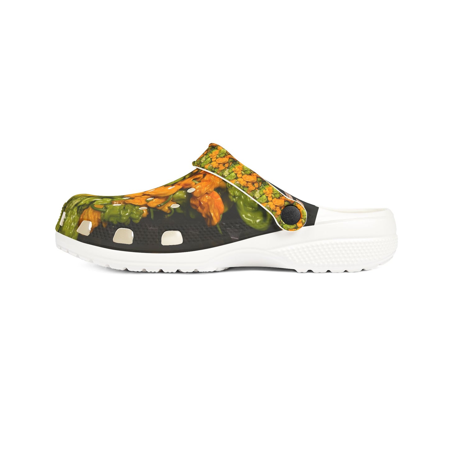 Flowers Feed Folks Pepper Garden Clogs
